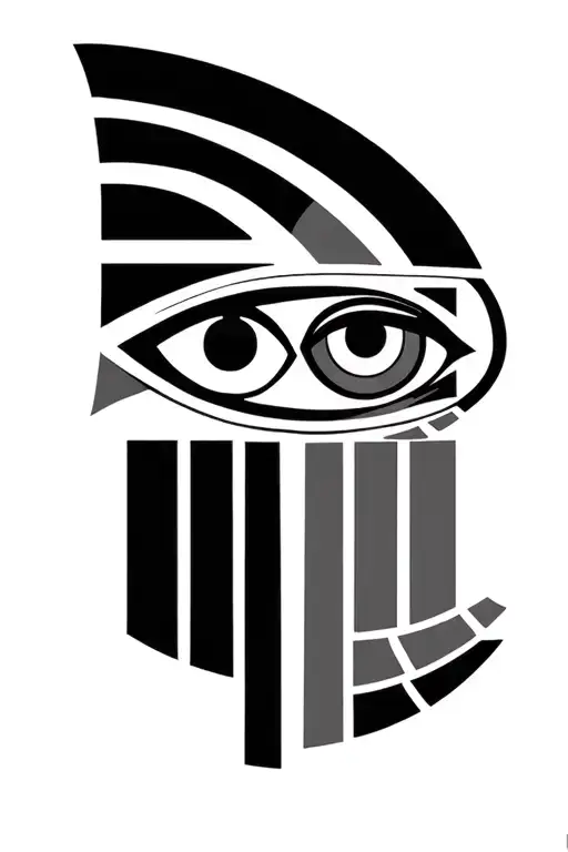 Eye Of Horus And Eye Of Rah Egyptian God