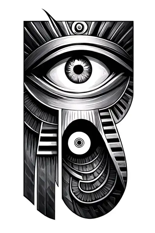 Eye Of Horus And Eye Of Rah Egyptian God