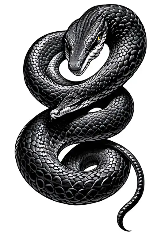 Snake Intertwined