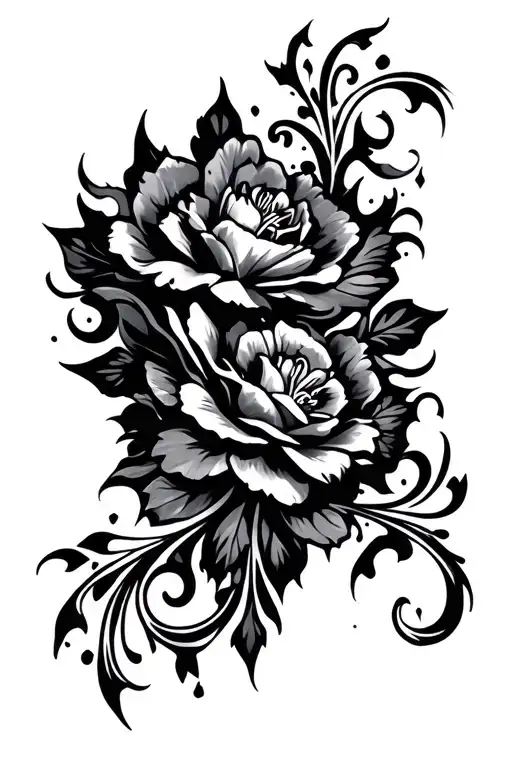 Graffiti Style Filigree