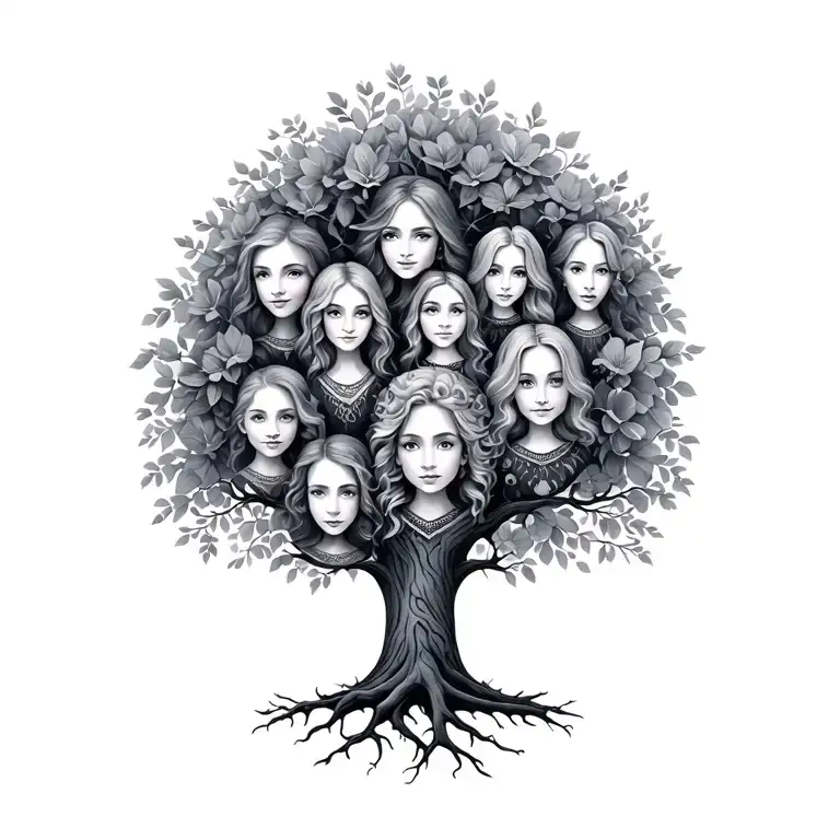 Family Tree With Each