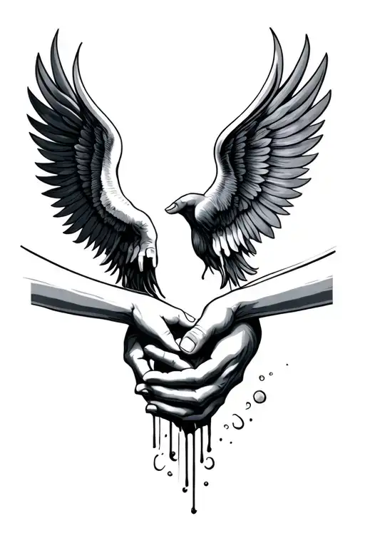 Stairway To Heaven Holding Hands