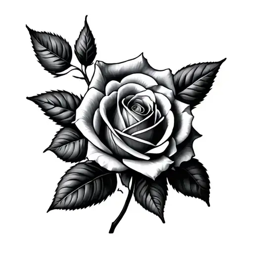 Simple Roses Surrounded