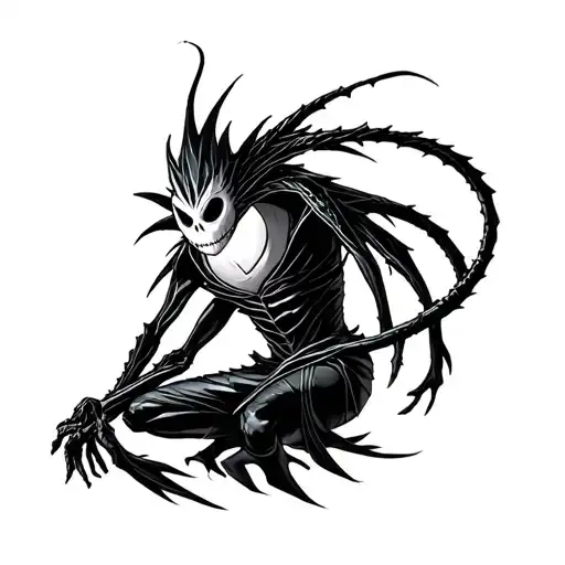 Jack Skellington Dragon Ball Z Full Body Charging
