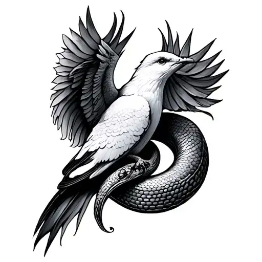Dove And Serpent
