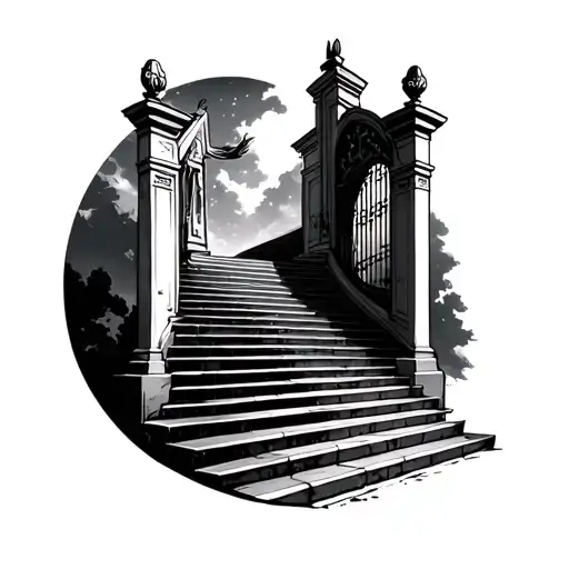 Stair Way To Heaven Gates