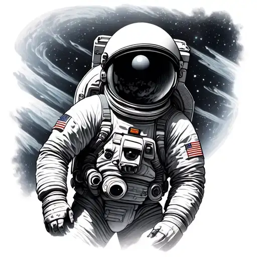 Space With Astronaut