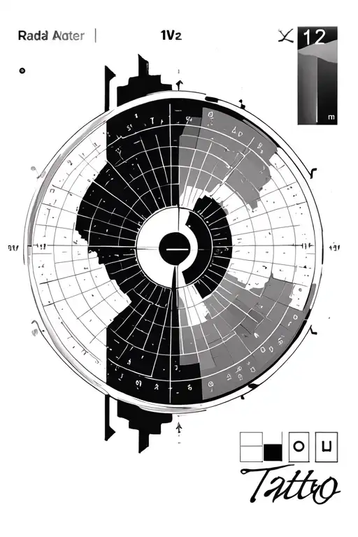 Radar Screen Displaying