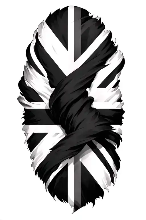 British Flag Intertwined