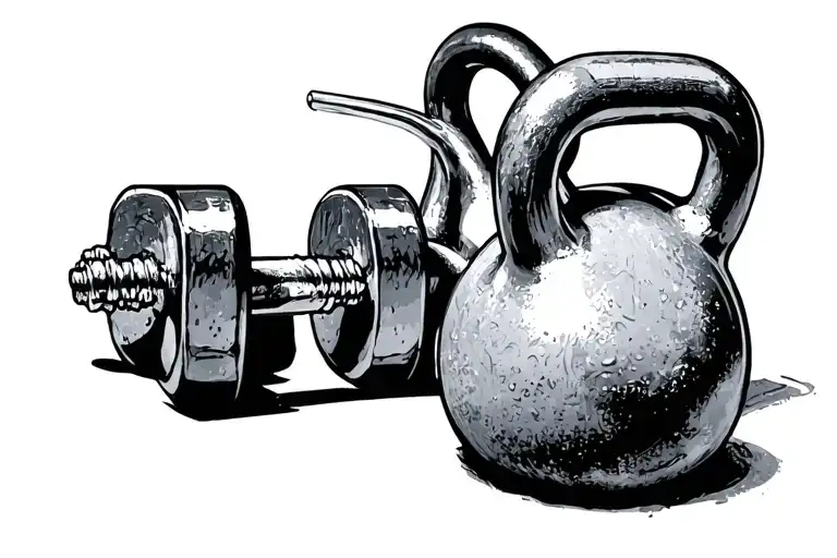 Dumbbells And Kettlebells