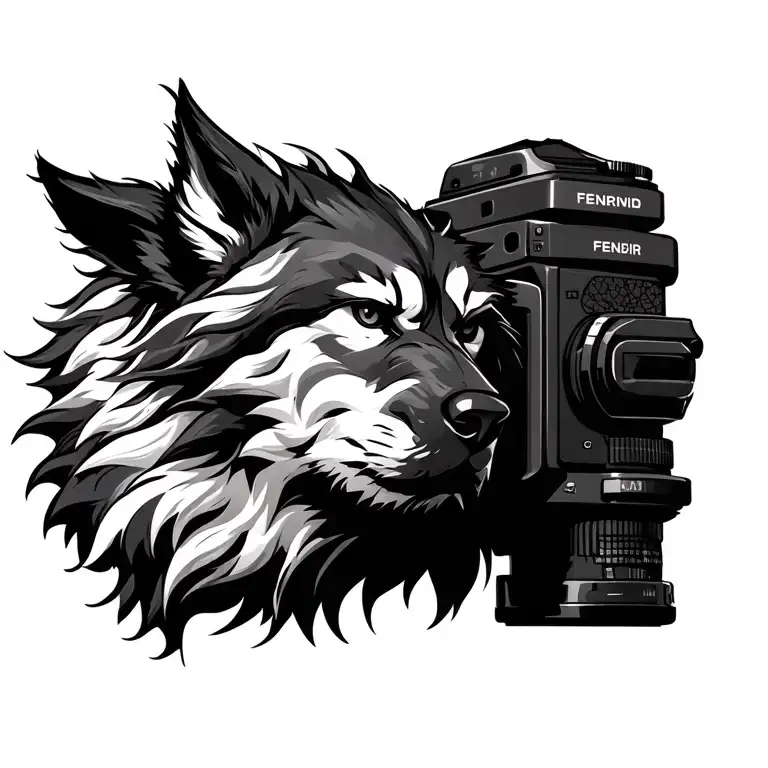 Fenrir Profile Left Side View Though Camera