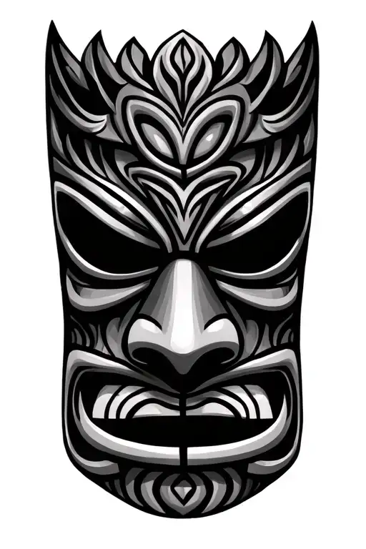 Two Tiki Mask