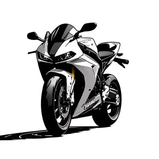 Yamaha R1 Silouette