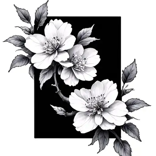 Cherry Blossom Fine Line