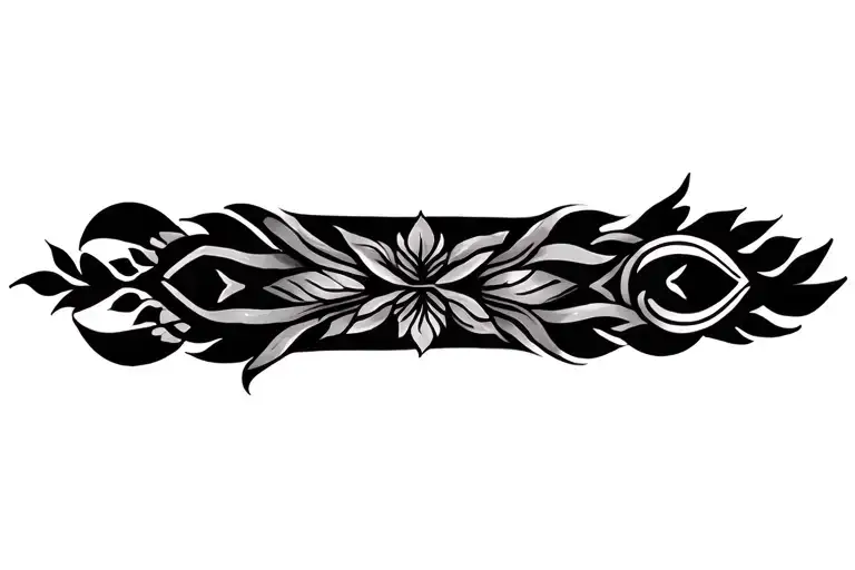 Kada Style Tattoo Design