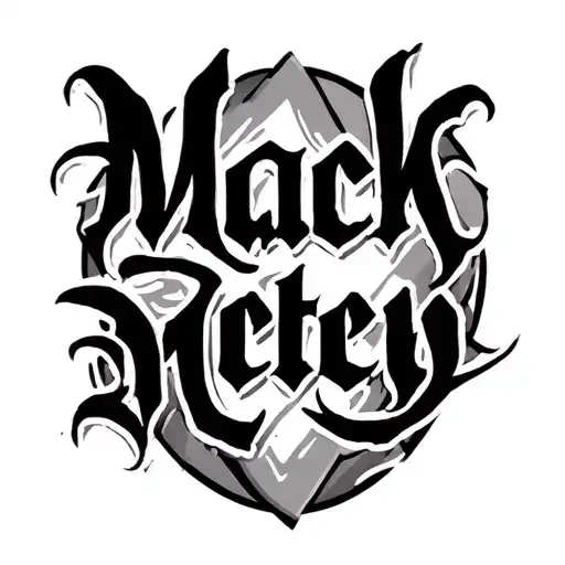 Mack Name Written