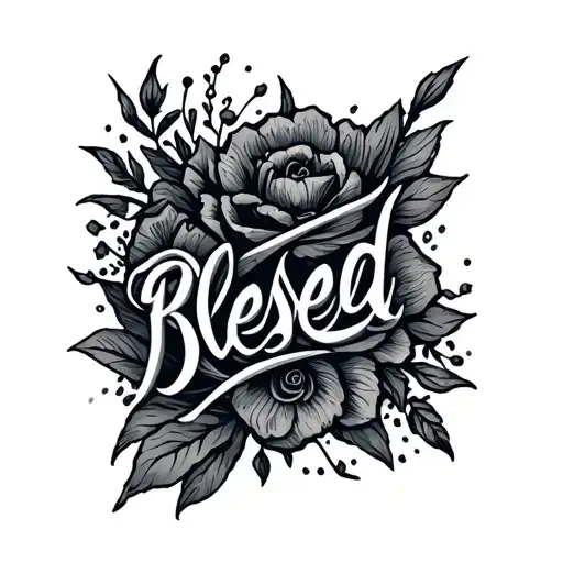 Blessed Letter Style