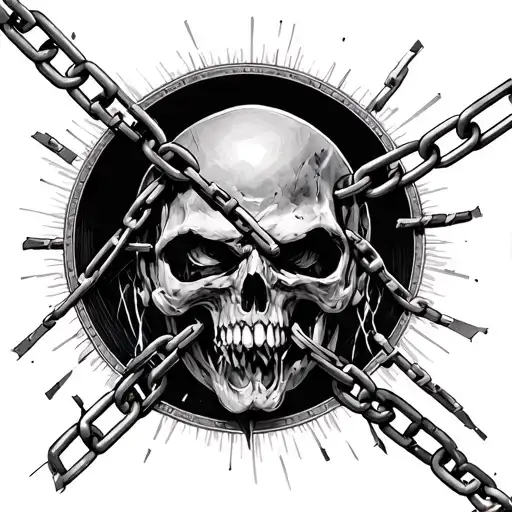 Arch Angle Micheal Breaking Out Of Chains