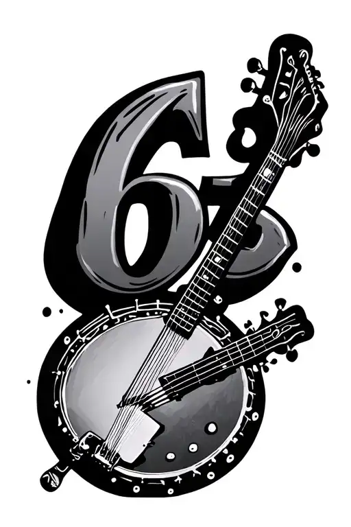 Number 65 With A Banjo