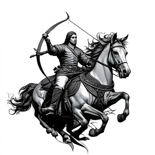 Sagittarius Archer Riding