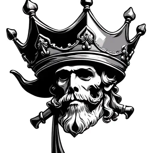Pirate Captain King Crown
