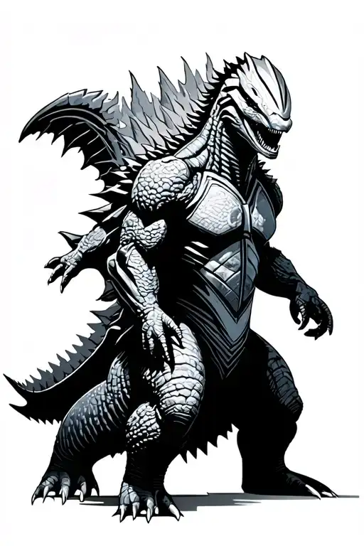 Ultraman Godzilla Combination