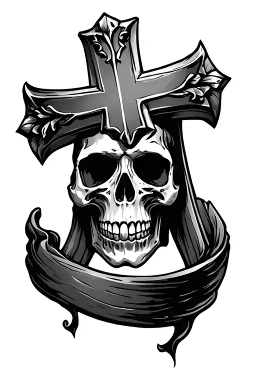 Skull And Cross