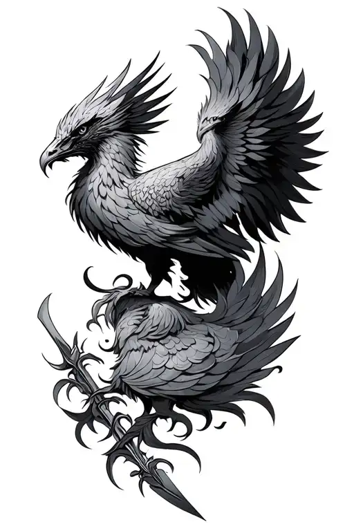 Phoenix And Spear