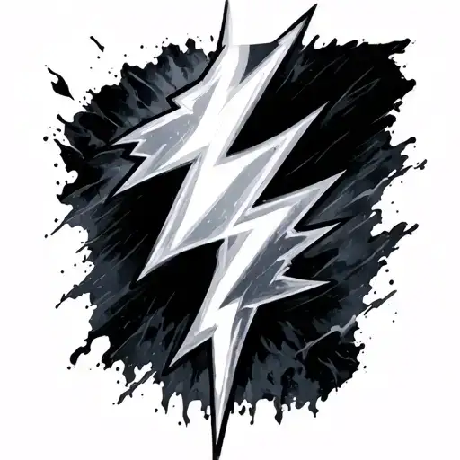 13 Point Lightning Bolt