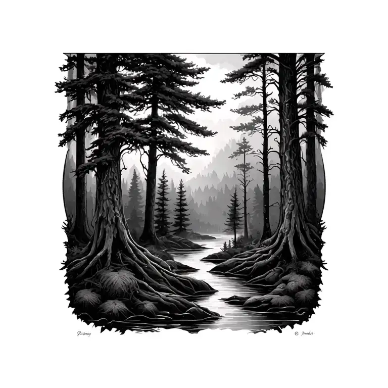 Forest Scene