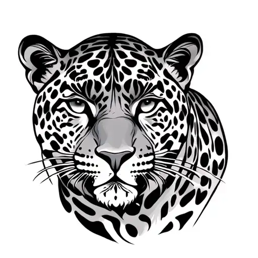 Jaguar Traditional Picasso Style