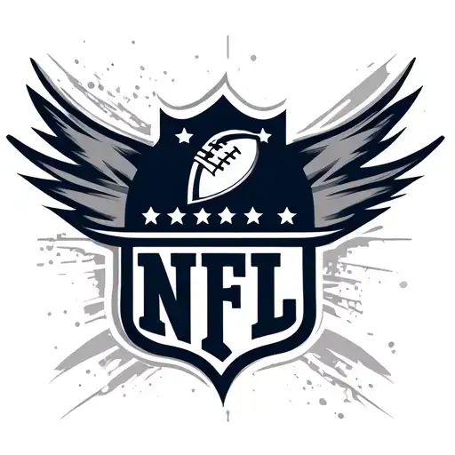 Nfl Logo With Wasted Talent