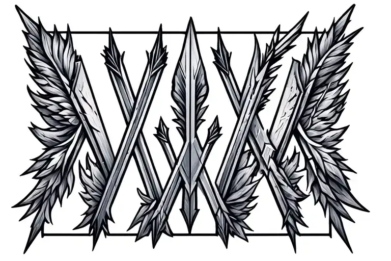 Arrow With Viii Xx Xv