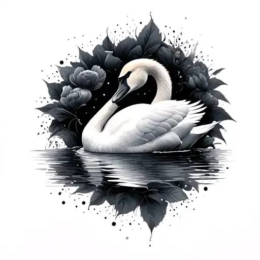 Swan Evolving Dot Profile Holding