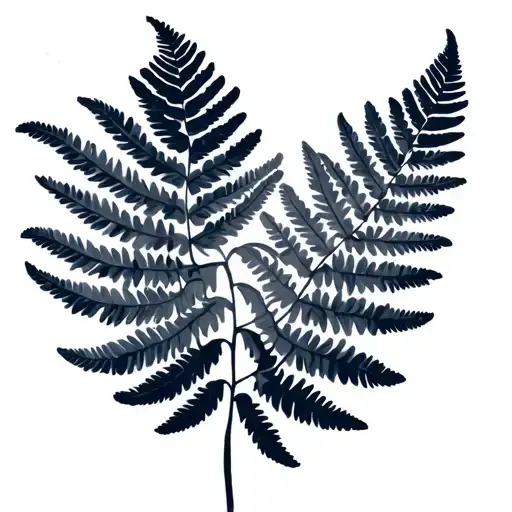 Silver Fern Using Navy People Standing