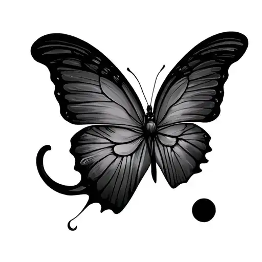 Semi Colon Butterfly