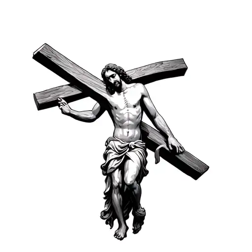 Jesus Carrying The Cross