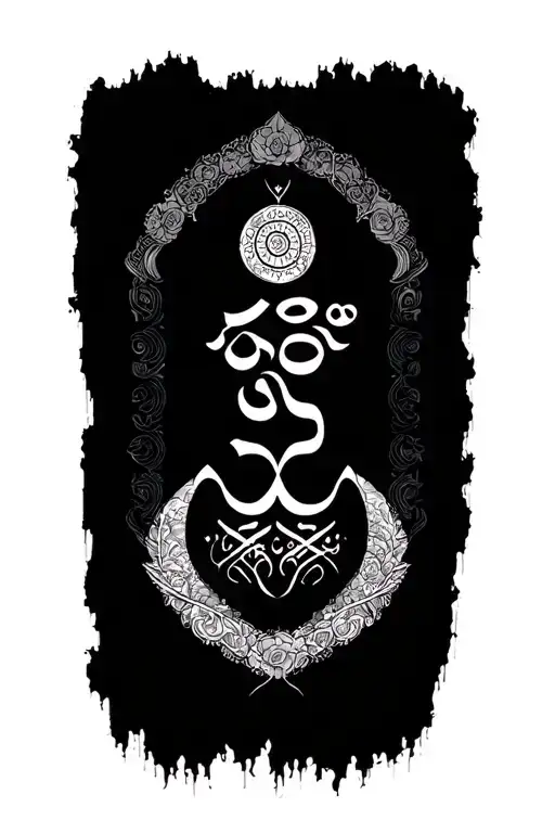 Sanskrit Shloka With Artwork