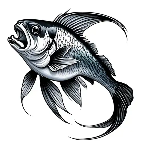 Fish With Fit Tail