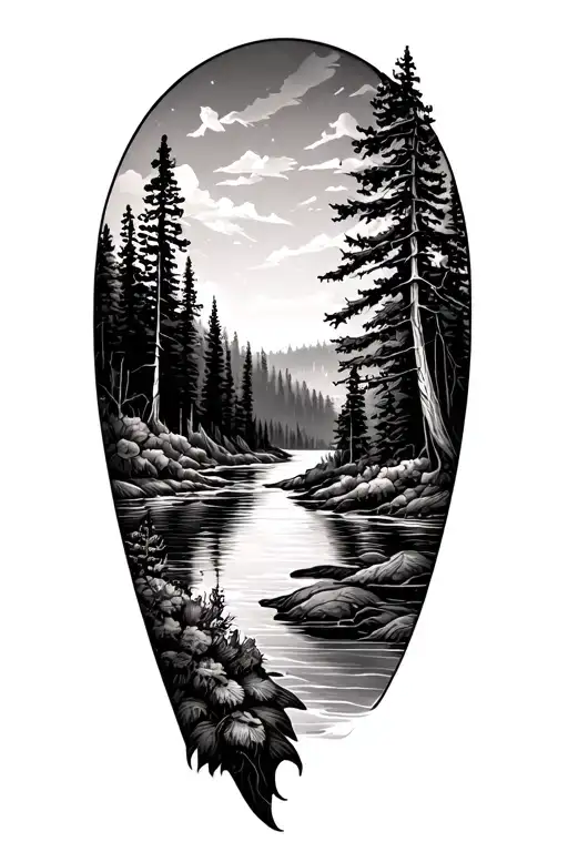 Maine And Outdoors Arm Sleeve