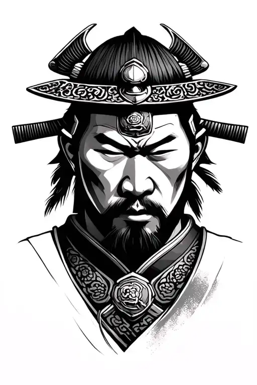 Japanese Samurai Warrior