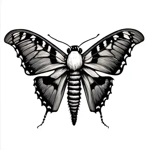 Half Butter Fly Half Death Moth