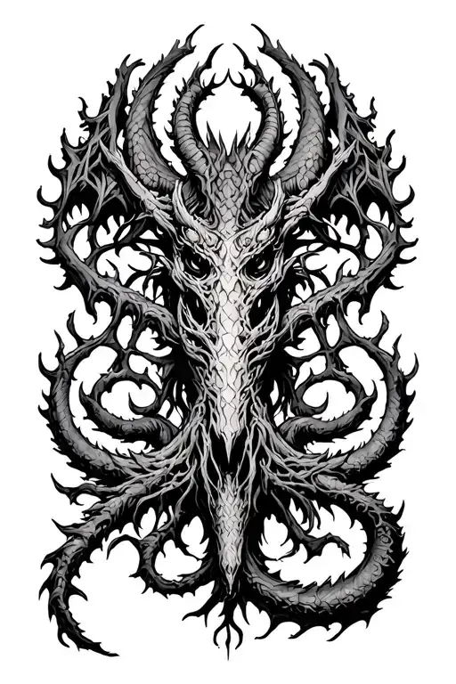 Yggdrasil With Nidhogg