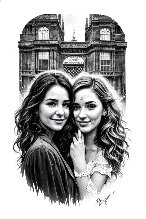 London Friends Enjoying