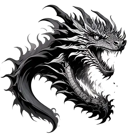 Dragon Breathing Fire