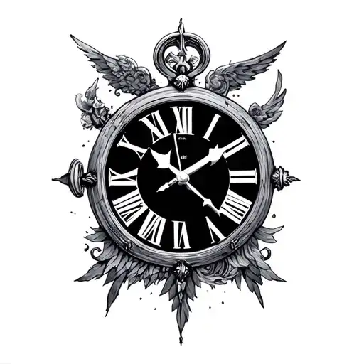 Greek Mythology Clock