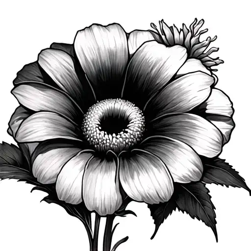 Daisy And Morning Glory