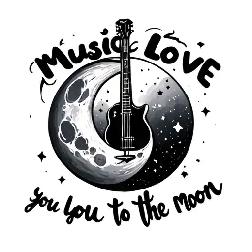 Music Is Love You To The Moon