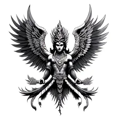 Lord Garuda Infront