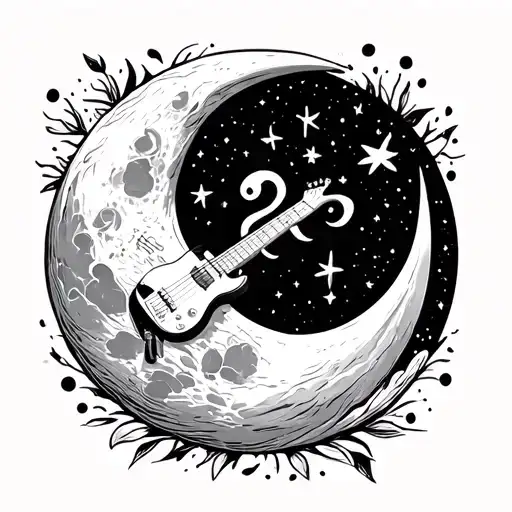 Music Is Love You To The Moon Rising